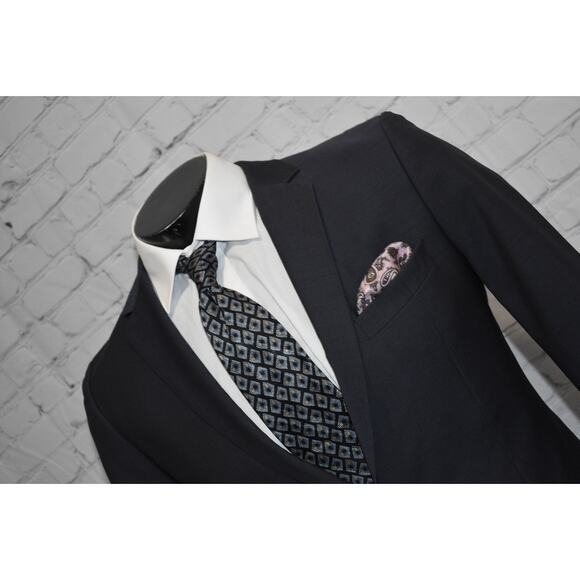 Hugo Boss Blazer Sportscoat Jacket Wool Mens 38 Reg 2Btn Hugo Boss Blazer Sportscoat Jacket Wool Mens 38 Reg 2Btn